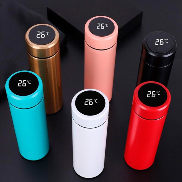 Розумний термос із датчиком індикатора температури, фото 1