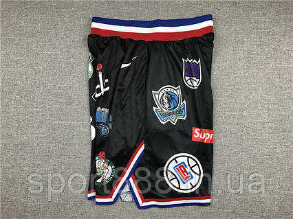 Nike Supreme NBA черные баскетбольные шорты, цена: 1260