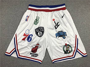 Nike Supreme NBA білі баскетбольні шорти