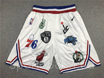 Nike Supreme NBA белые баскетбольные шорты, цена: 1260 ₴, купить