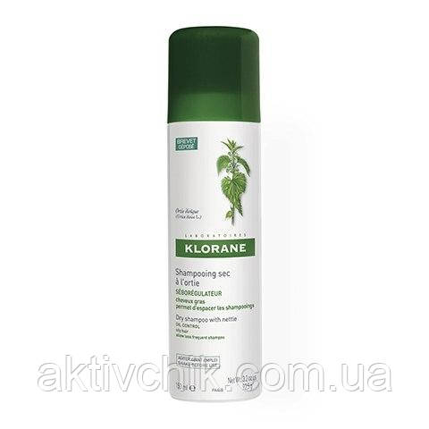 Клоран сухий Шампунь з екстрактом Кропиви Klorane Dry shampoo with nettle