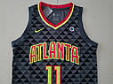 Чорна форма Nike Young No11 команда Atlanta Hawks NBA сезон 2019-2020, фото 3