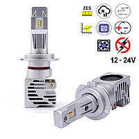 Автолампи Terra M3 H7, ZES чип, 8000 Lm, ідеальна світло-тенева межа