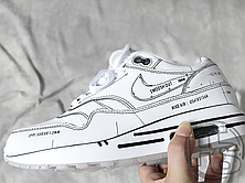 Чоловічі кросівки Nike Air Max 1 Tinker Schematic White/Black CJ4286-100, фото 3