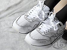 Чоловічі кросівки Nike Air Max 1 Tinker Schematic White/Black CJ4286-100, фото 4