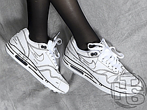 Чоловічі кросівки Nike Air Max 1 Tinker Schematic White/Black CJ4286-100, фото 6