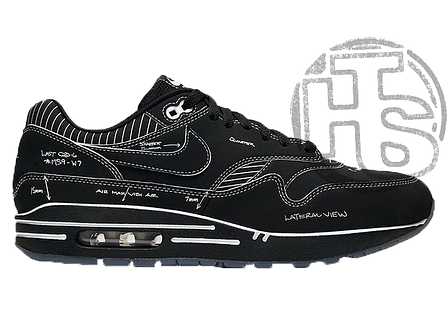 Чоловічі кросівки Nike Air Max 1 Tinker Sketch to Shelf Black/White CJ4286-001, фото 1