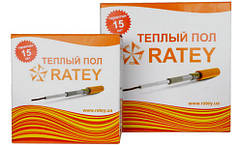 Тепла підлога Ratey 15-17 Вт/мп (Україна)