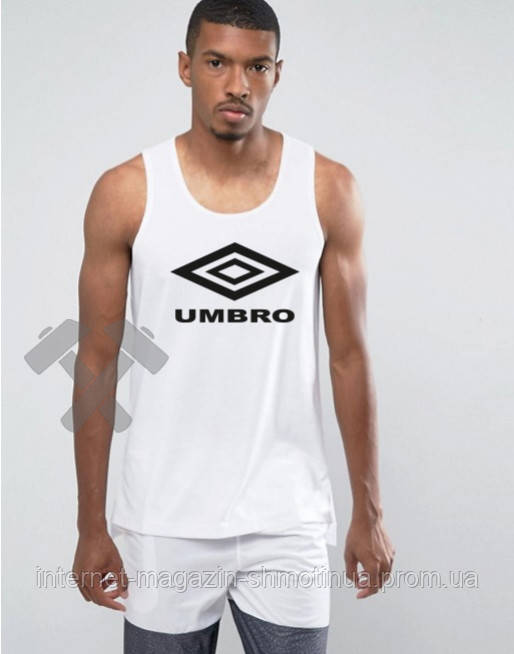 Чоловіча річна майка Умбрії, майка Umbro бавовняна брендова, S