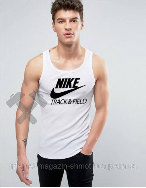 Чоловіча річна майка Найк, майка Nike бавовняна брендова, S