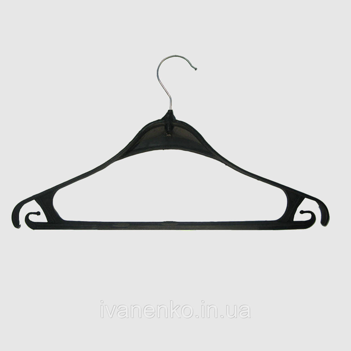Плічка костюмні пластмасові з металевим гачком Б/У, фото 1