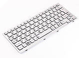 Клавіатура для Toshiba Satellite NB200, NB205, NB250, NB255, NB305 ( UA Silver c рамкою )., фото 4