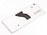 Клавіатура для Toshiba Satellite NB200, NB205, NB250, NB255, NB305 ( UA Silver c рамкою )., фото 3