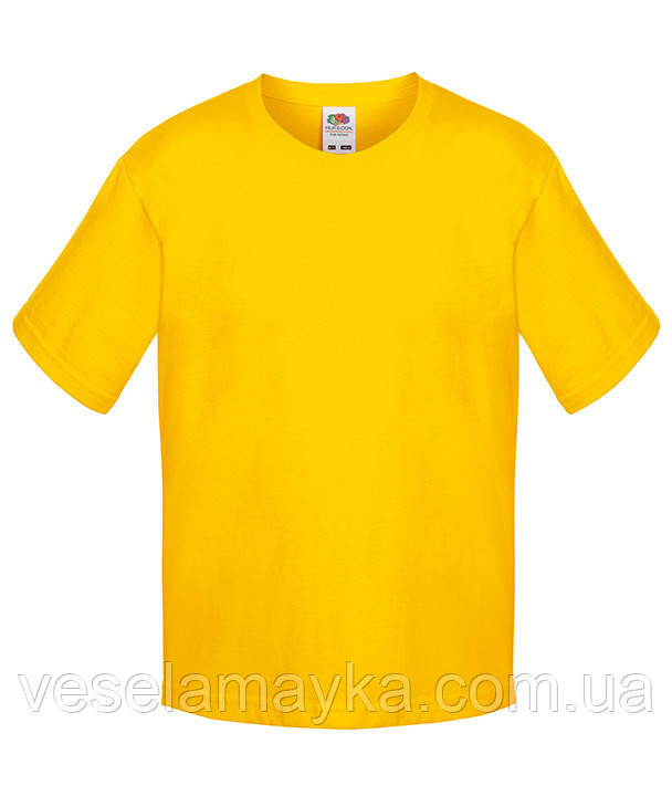 Жовта дитяча футболка Преміум, фото 1