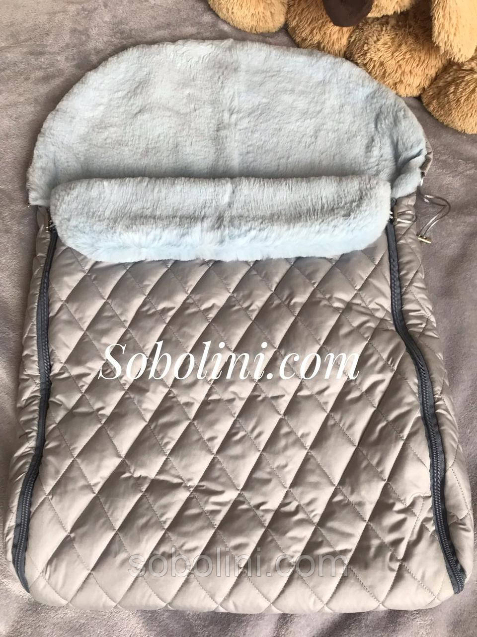 Конверт і ковдра хутряної для новонароджених, відгук від клієнта, фото 1