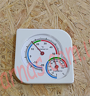 Механічний стрілковий термометр із гігрометром А-7