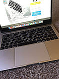 Apple MacBook Pro 13 15 17 Retina Накладка Захист Російський/Анг клавіша ENTER верт. EU чорний A1708 A1278 A1534, фото 5