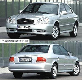 Кузовні запчастини для Hyundai Sonata 2001-05 (EF)