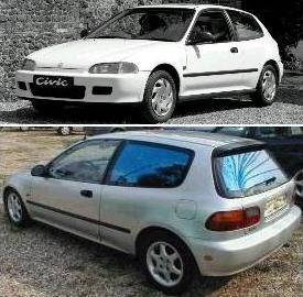 Кузовні запчастини для Honda Civic 1992-95 HB