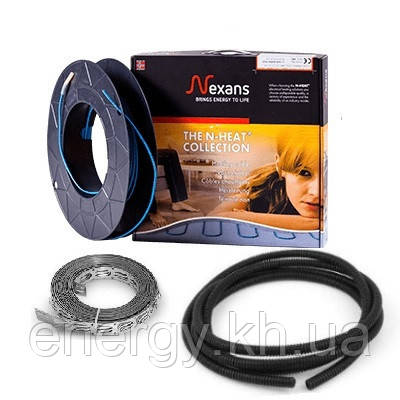 Тонкий нагрівальний кабель Nexans Millicable FLEX 15 525W