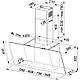 Кухонна витяжка Franke EVO PLUS FPJ 625 V BK/SS, чорна декоративна похила, 60 см (330.0528.064), фото 2