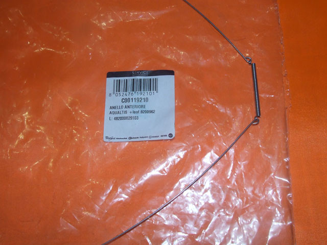 Хомут манжети люка Ariston, Indesit C00119210 (482000029103), фото 1