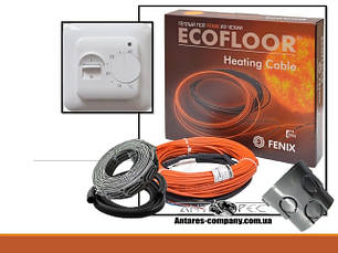 Нагрівальний кабель Fenix ADSV18 (Комплект з терморегулятором RTC 70.26 ) Преміум ( Р )