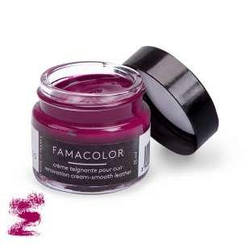 Рідка шкіра колір рожево-фіолетовий для взуття та шкіряних виробів Famaco Famacolor, 15 мл