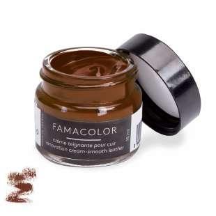 Рідка шкіра колір коричневий для взуття та шкіряних виробів Famaco Famacolor, 15 мл