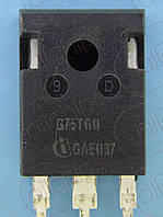 IGBT NPN 600В 75А Infineon IGW75N60T TO247