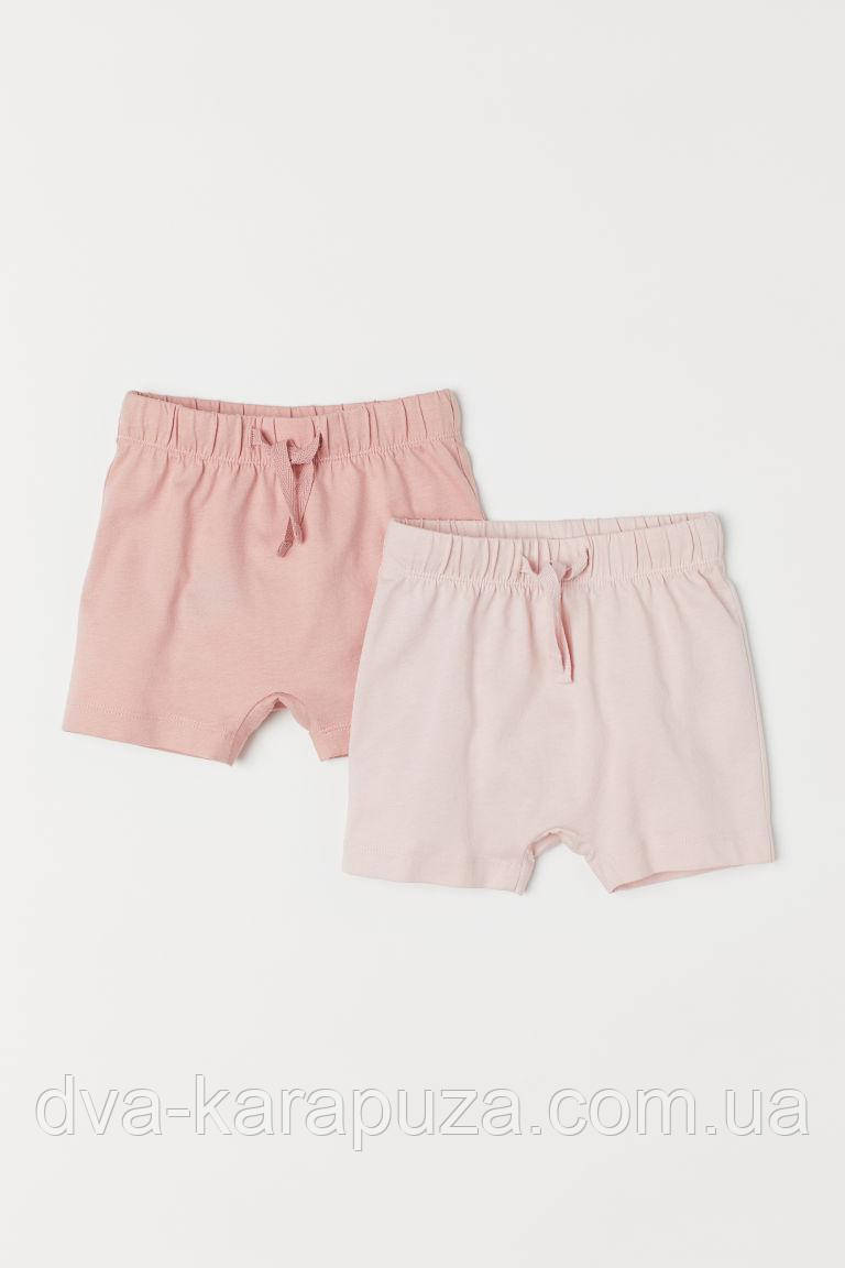 Двоє шортів для дівчинки H&M, 1,5-2 роки! Англія!, фото 1
