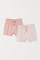 Двоє шортів для дівчинки H&M, 1,5-2 роки! Англія!