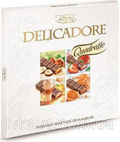 Шоколад молочный Ассорти 4 вкуса DELIKADOR Quadratto Baron Польша 200г