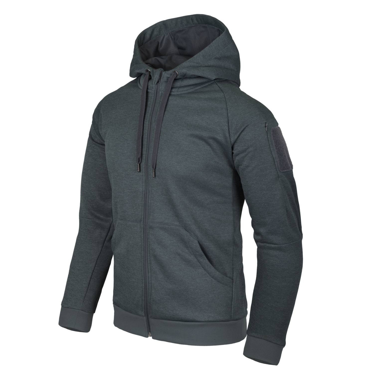 Кофта худі Helikon-Tex® Urban Hoodie (FullZip)® - Black-Grey Melange