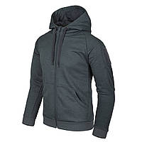 Кофта худі Helikon-Tex® Urban Hoodie (FullZip)® - Black-Grey Melange S