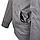 Кофта худі Helikon-Tex® Urban Hoodie (FullZip)® - Grey Melange, фото 8