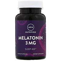 MRM, мелатонін (60 капс. по 3 мг), melatonin, для сну