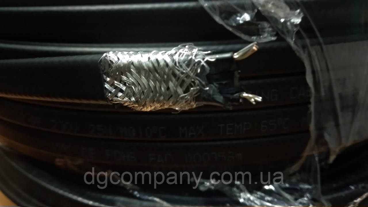 Саморегулювальний кабель Minco Heat для обігрівання труб 10 мм у екрані, фото 1