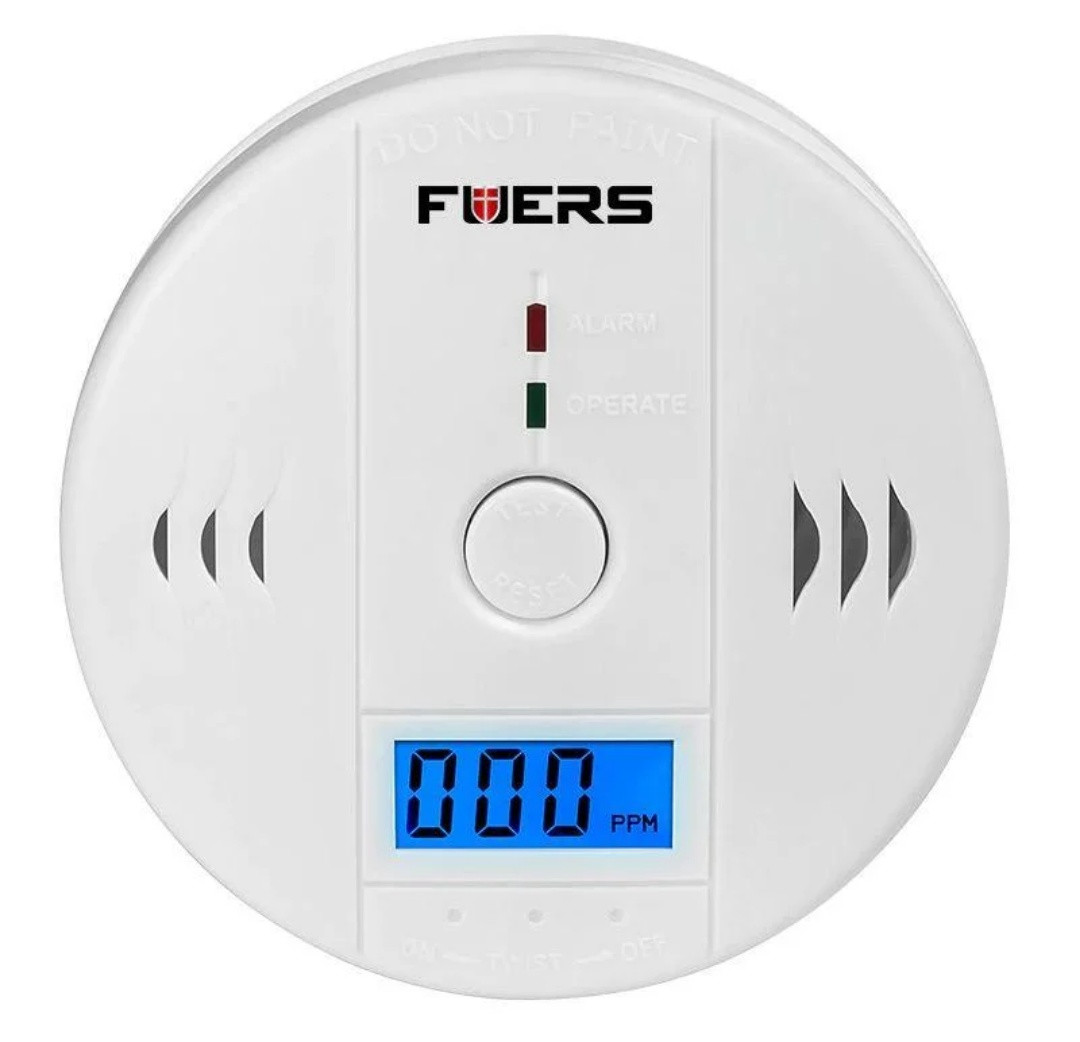 Датчик чадного газу побутовий Fuers JKD6021 сигналізатор (02228)