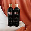 Набір CHI LUXURY Black Seed Oil (Шампунь 355 мл + Кондиціонер 355 мл+ Олія 15 мл) з олією чорного тмину, фото 2