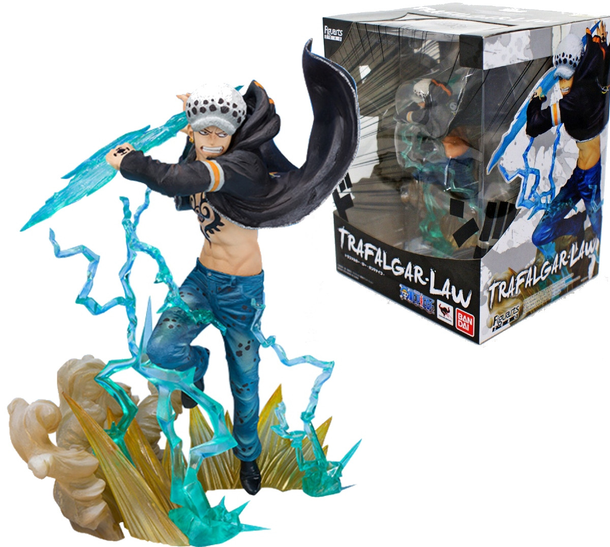 Фігурка Figuarts Трафальгар Ло Великий Куш One Piece ZERO Trafalgar Law 19см anime ОР 27.81