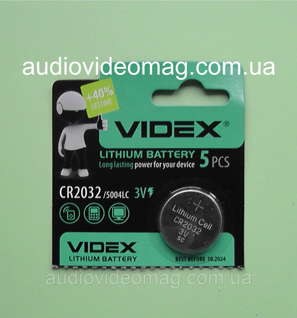 Літієва Батарейка Videx CR2032 Lithium 3V