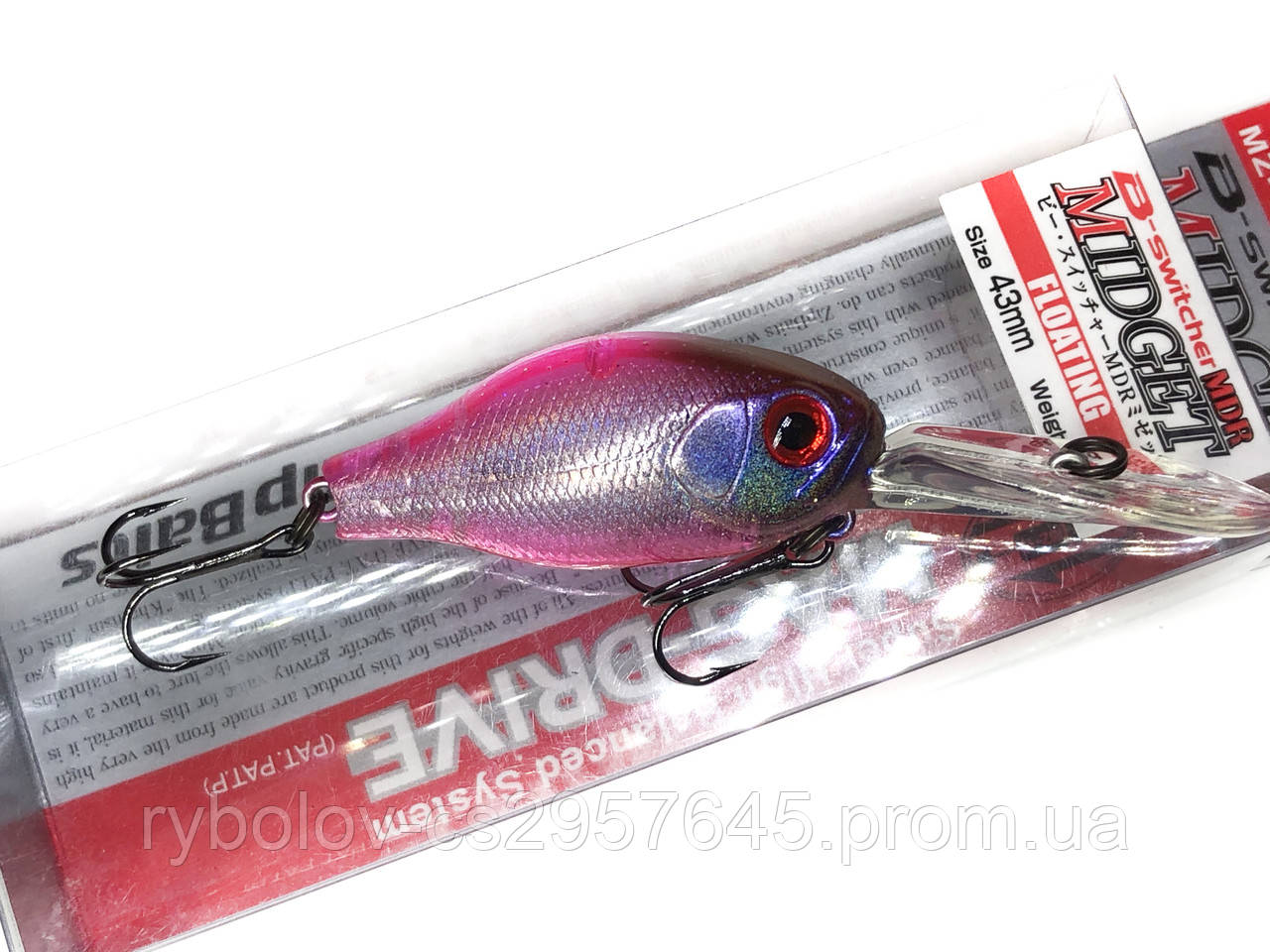 Воблер Zip Baits B-Switcher MDR Midget #666