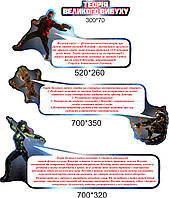 Стенд у кабінет фізики: "Теорія великого вибуху"