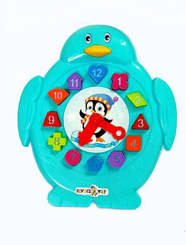 Гра -сортер "Пінгвін" годинник 40-002 G-Rich