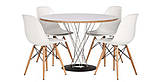 Стілець білий Vitra, фото 3