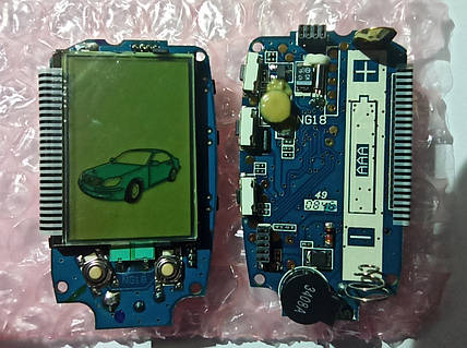 Плата брелка для автосигнализации SHERIFF ZX-930 / 5BTX930lcd