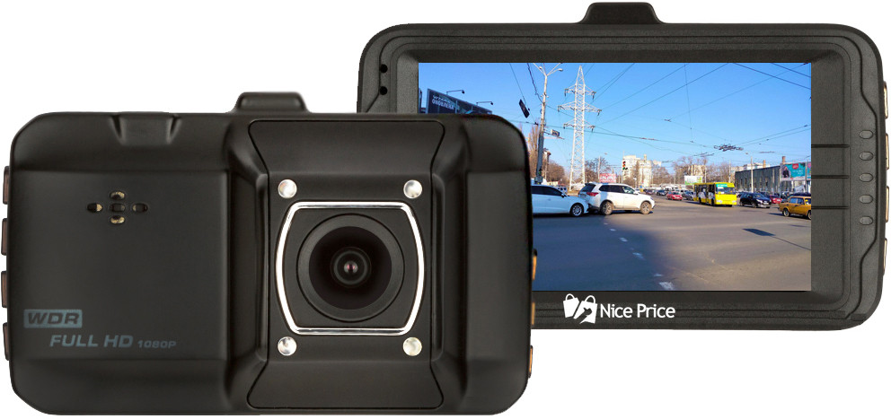 Автомобильный видеорегистратор UKC D101 WDR Full HD 1080P Black (3089 ...
