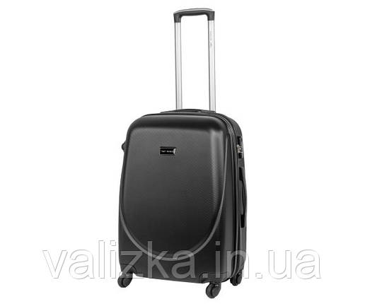 Середній пластиковий чемодан Fly 310 графіт, фото 2
