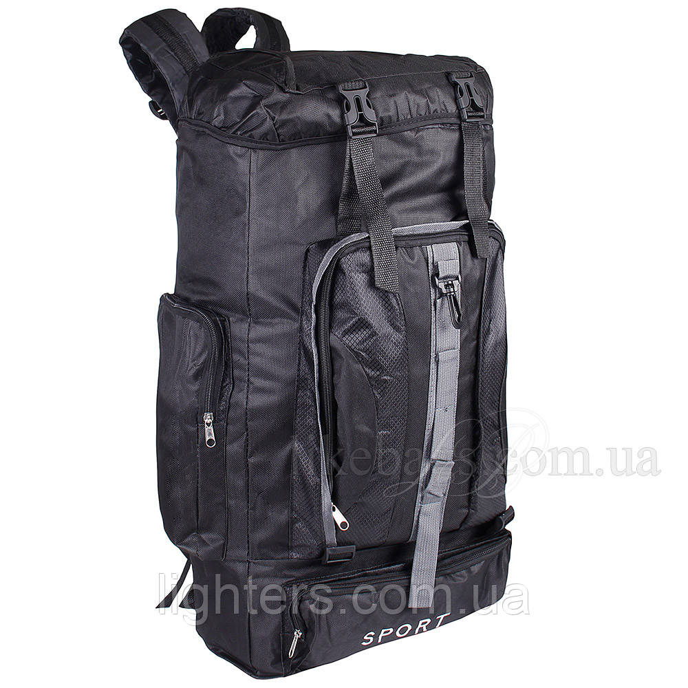 Рюкзак IT Luggage туристический 70 л черный 50300 - фото 1 - id-p646047042